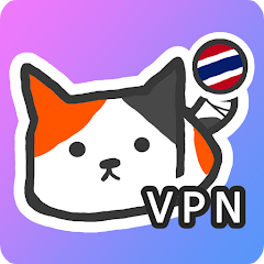 نصب وی پی ان تایلندی Lunar Cat VPN اندروید