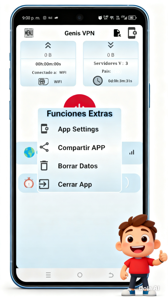 آموزش اتصال به Genis VPN