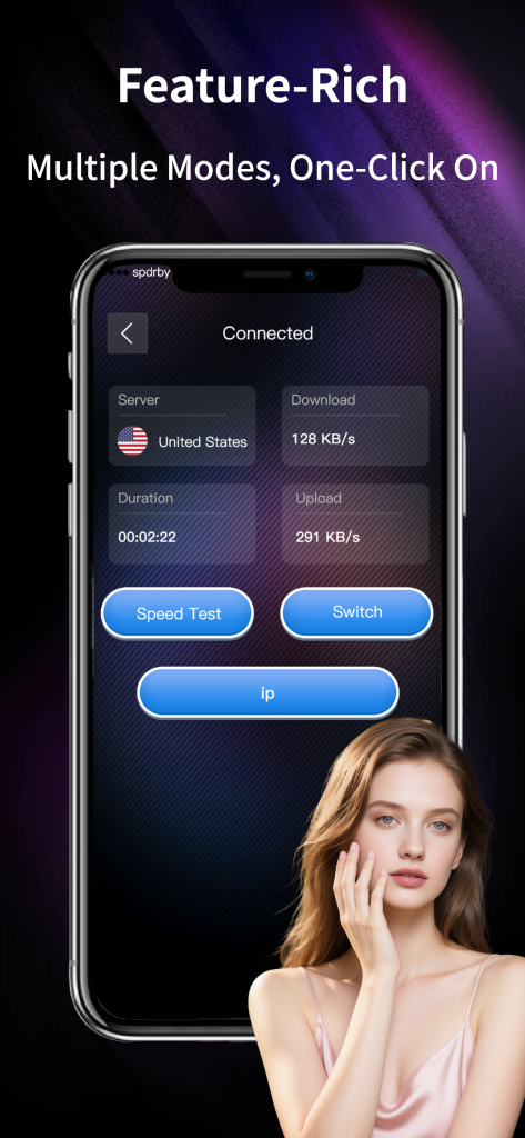  قابلیت ویژهStarry sky VPN