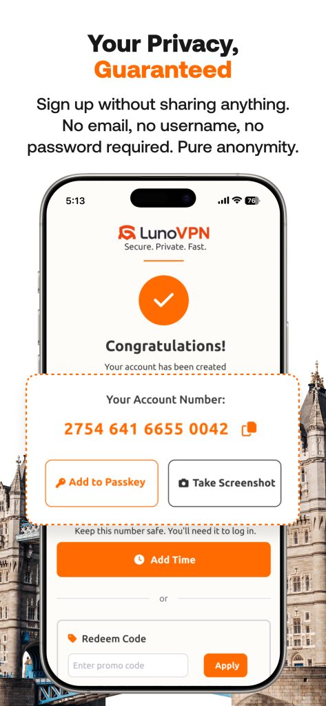 امنیت فیلترشکن LunoVPN