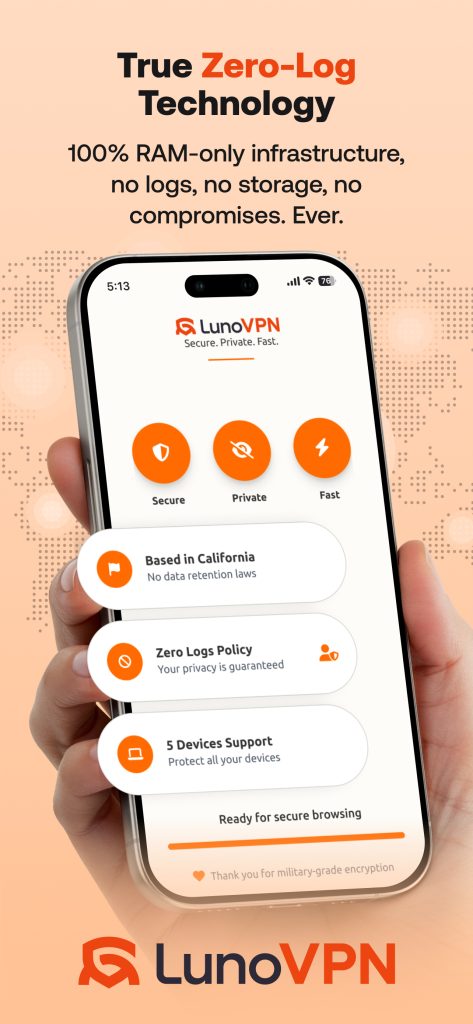 فیلترشکن LunoVPN