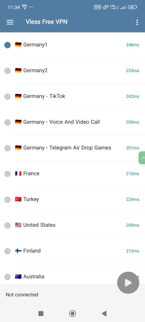  VLESS Free VPN 
