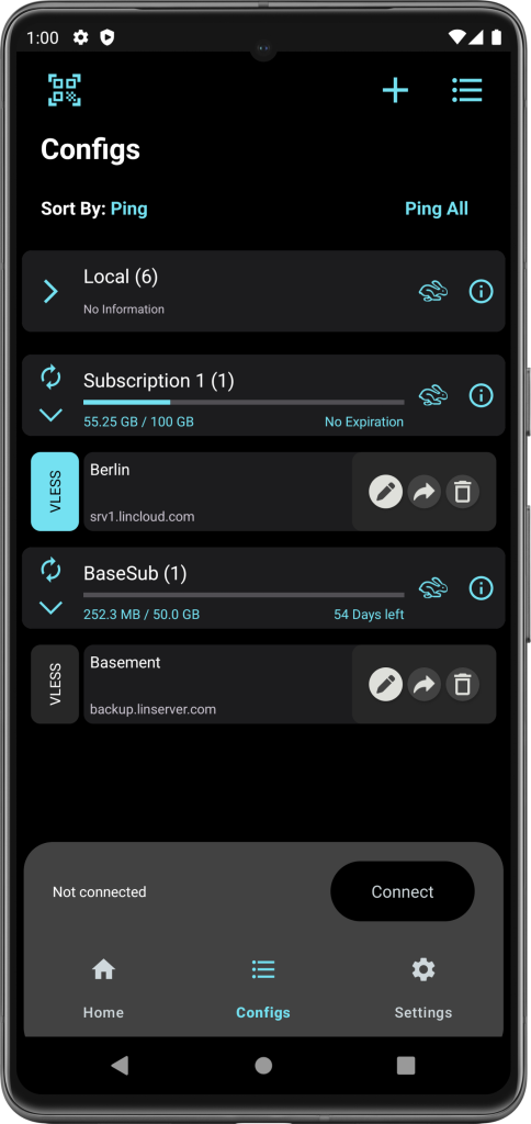 کلاینت V2box