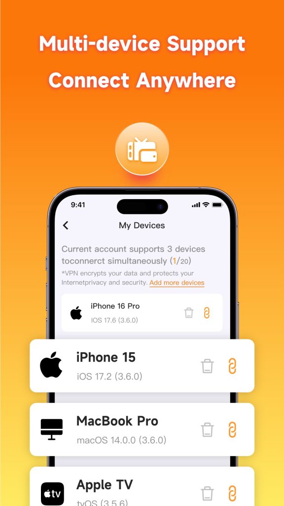 پشتیبانی LightXtreme VPN از سیستم عامل مختلف