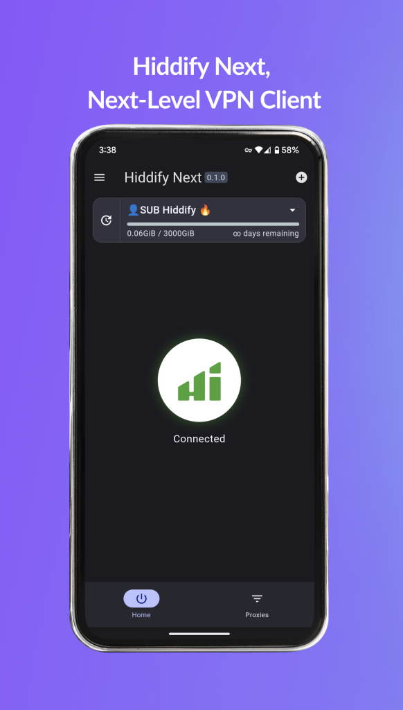 فیلترشکن Hiddify