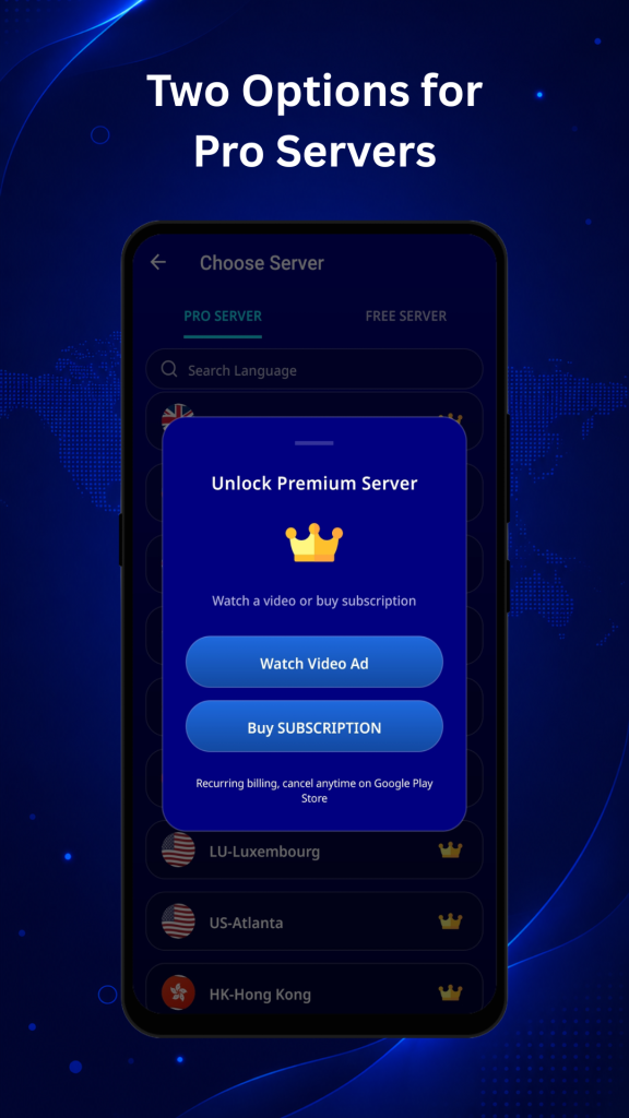 نسخه پرمیوم فیلترشکن XRIXX VPN