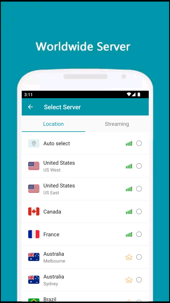 سرورهای فیلترشکن تاندر