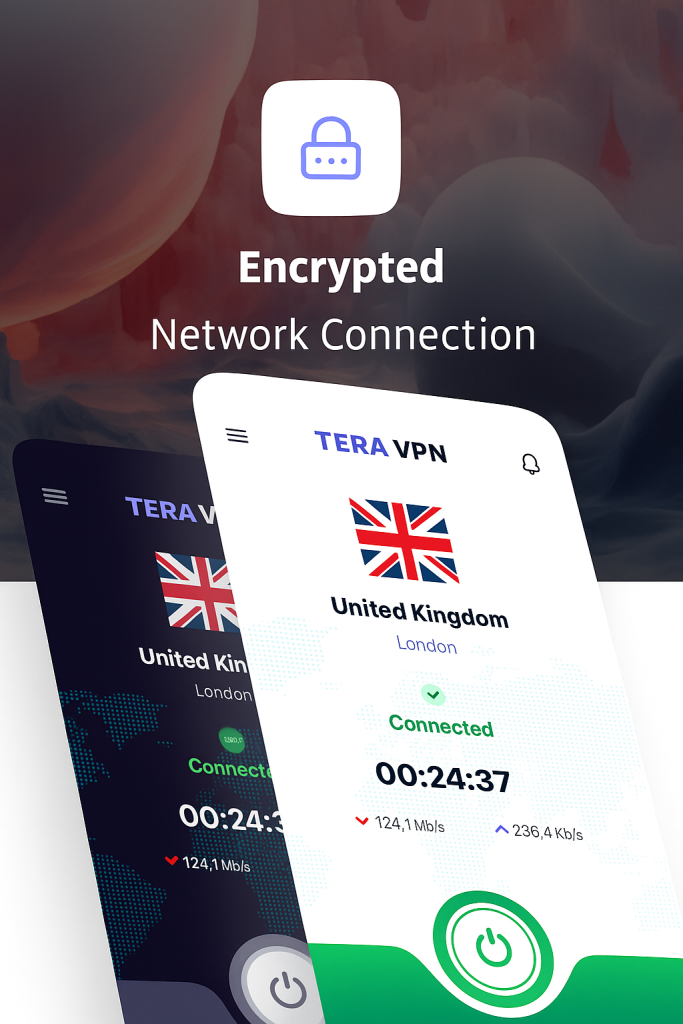 محیط فیلترشکن Tera vpn