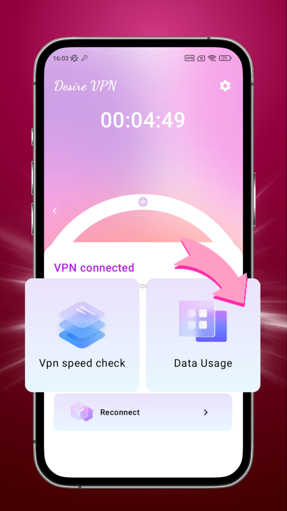 قابلیت های فیلترشکن Desire VPN